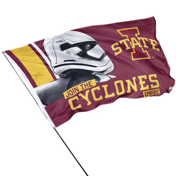 Star Wars® I-State Join the Cyclones Empire 2024 Flag (3'x5') (was $49.99)
